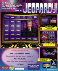Jeopardy! (Hasbro Interactive) Box Art