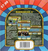 Barbarian II - Kixx Box Art