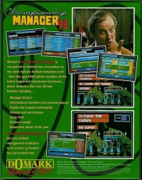 Championship Manager '93 Box Art