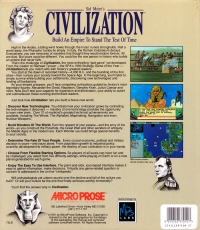 Sid Meier's Civilization Box Art