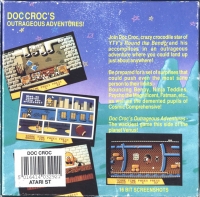 Doc Croc's Outrageous Adventures! Box Art