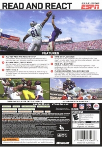 Madden NFL 08 Box Art