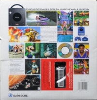 Nintendo GameCube DOL-001 (Jet Black / Wave Race: Blue Storm) [US] Box Art
