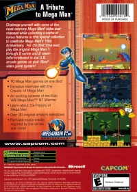 Mega Man Anniversary Collection Box Art