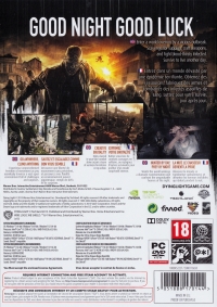 Dying Light - Be The Zombie Edition Box Art