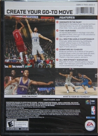 NBA Live 08 Box Art