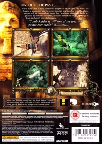 Lara Croft Tomb Raider: Anniversary [UK] Box Art