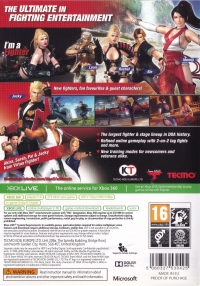 Dead or Alive 5 Ultimate Box Art