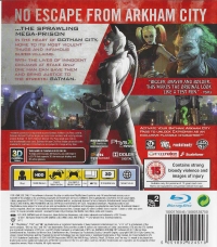 Batman: Arkham City [UK] Box Art