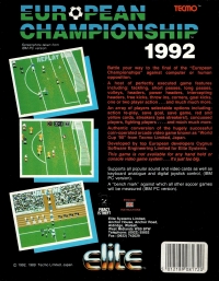 European Championship 1992 Box Art