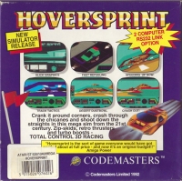 Hover Sprint Box Art