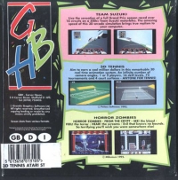 International 3D Tennis - GBH Box Art