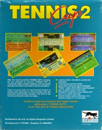 Tennis Cup 2 Box Art