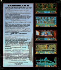 Barbarian II (Psygnosis) Box Art