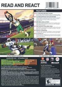 Madden NFL 08 Box Art