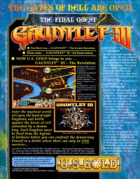 Gauntlet III: The Final Quest Box Art