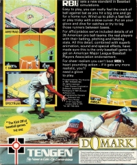 R.B.I. Baseball II Box Art