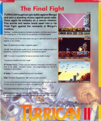 Turrican II: The Final Fight Box Art