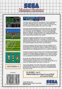 Tecmo World Cup '93 Box Art
