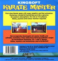 Karate Master Box Art