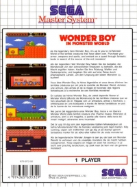 Wonder Boy in Monster World Box Art