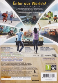 Kinect Rush: A Disney-Pixar Adventure Box Art