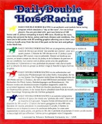 Daily Double Horse Racing Box Art