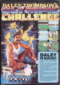 Daley Thompson's Olympic Challenge Box Art