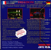 Freedom: Les Guerriers de l'Ombre Box Art