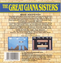 Great Giana Sisters, The Box Art
