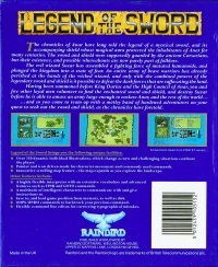 Legend of the Sword Box Art