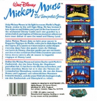 Mickey Mouse: The Computer Game Box Art