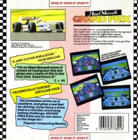 Nigel Mansell's Grand Prix - React Box Art