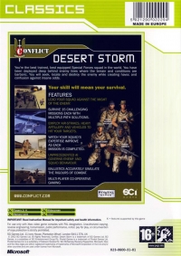 Conflict: Desert Storm - Classics Box Art