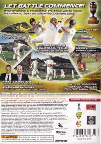 Ashes Cricket 2009 Box Art