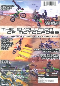 MX 2002 Featuring Ricky Carmichael Box Art