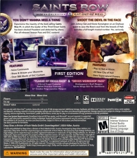 Saints Row IV: Re-elected & Gat Out of Hell Box Art