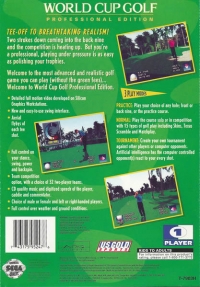 World Cup Golf: Professional Edition Box Art