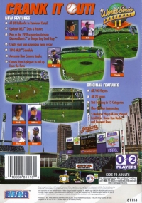 World Series Baseball II Box Art