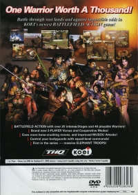 Dynasty Warriors 3 Box Art