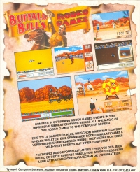 Buffalo Bill's Wild West Show Box Art