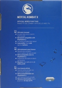 PDP Official Wired Fight Pad - Mortal Kombat X Box Art