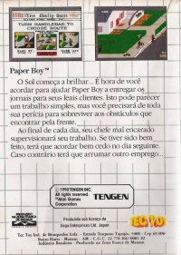 Paper Boy (Tengen) Box Art