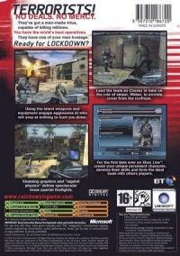 Tom Clancy's Rainbow Six: Lockdown Box Art
