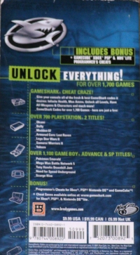 GameShark Ultimate Codes 2007 Winter Box Art