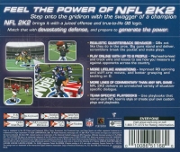 NFL 2K2 Box Art