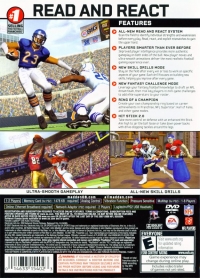 Madden NFL 08 Box Art