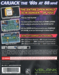 Retro City Rampage DX (PCSE-00630) Box Art