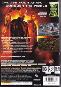 Command & Conquer 3: Kane's Wrath Box Art