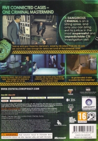 CSI: Crime Scene Investigation: Fatal Conspiracy Box Art